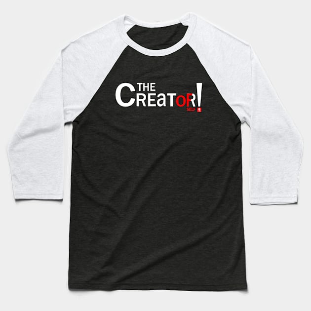 The Creator Of Self Free Thought The FreeThinker Movement Baseball T-Shirt by SpaceManSpaceLand